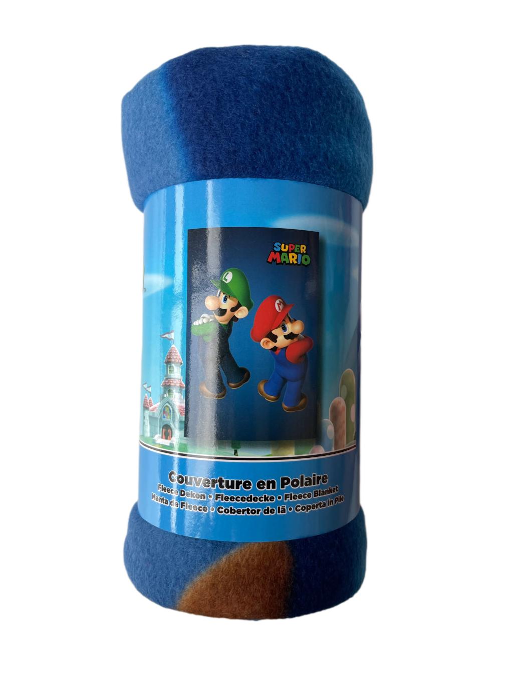 SUPER MARIO & LUIGI - Plaid en polaire 100x140cm - 2
