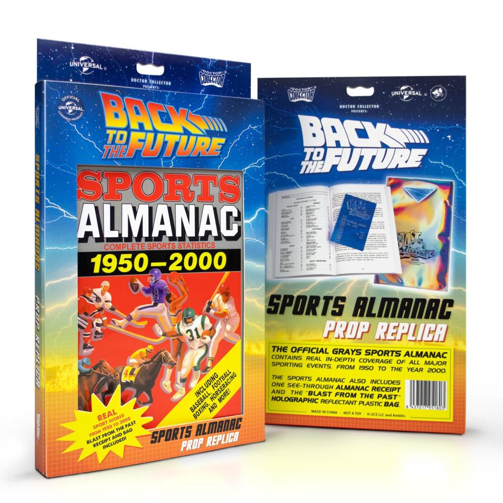 RETOUR VERS LE FUTUR - Sports Almanac (UK) - Réplique - 2