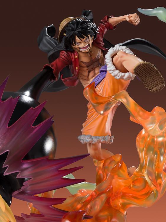 ONE PIECE - Luffy Red Roc - Statuette Zero Extra Battle 45cm - 5