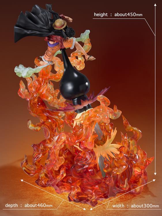 ONE PIECE - Luffy Red Roc - Statuette Zero Extra Battle 45cm - 6