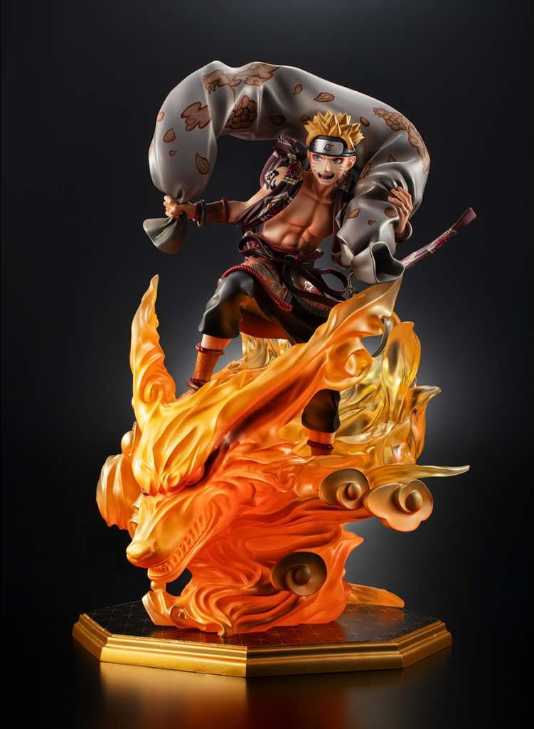 NARUTO SHIPPUDEN Naruto "Dieu du Vent" Statuette G.E.M. 28cm Figurine