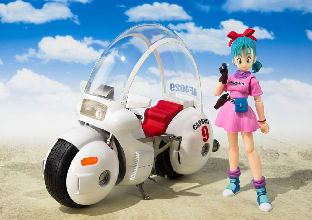 DRAGON BALL - Bulma Motorcycle - S.H. Figuarts 17cm - 3