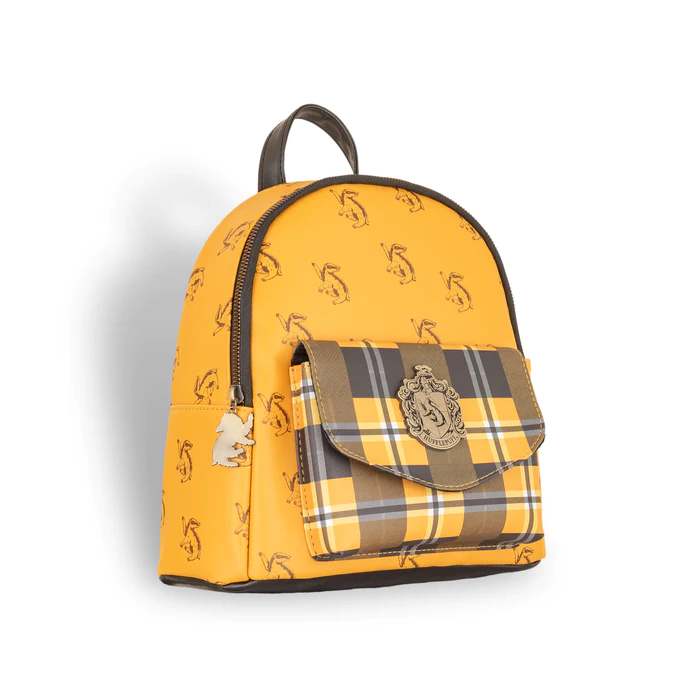 HARRY POTTER - Poufsouffle - Mini Sac à dos Plaid à Carreaux '25x25cm' - 2