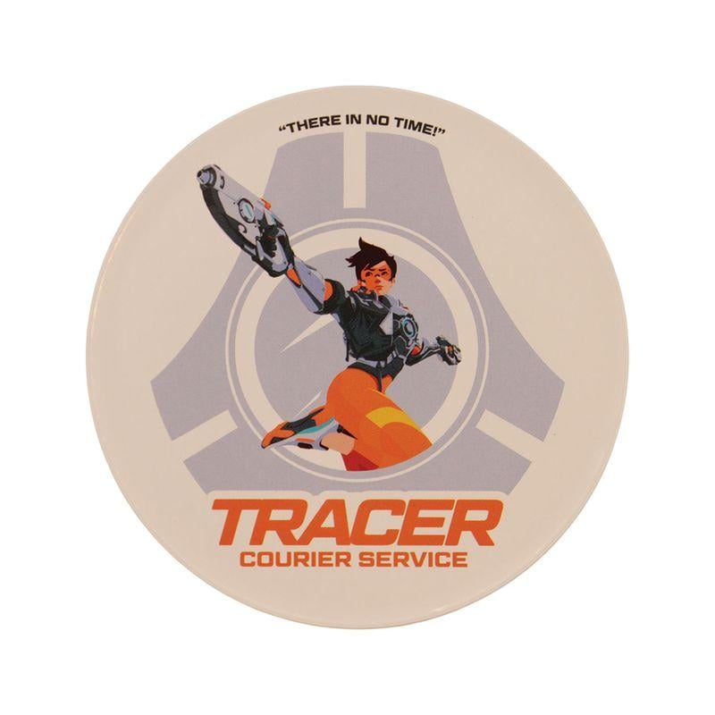 OVERWATCH - 4 Dessous de Verres Gravés en Métal - 6