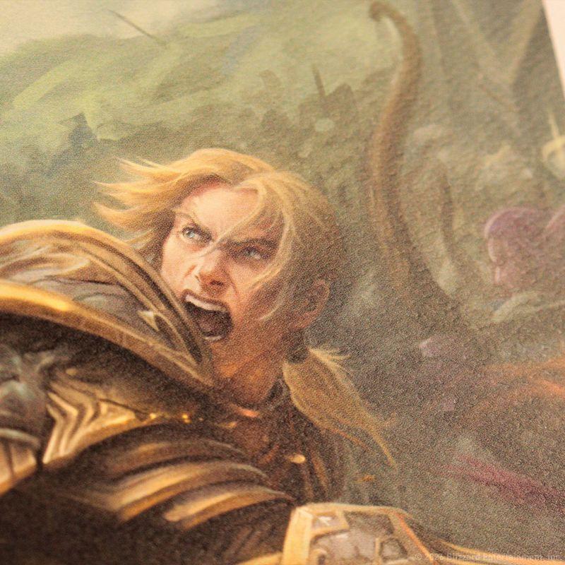 WORLD OF WARCRAFT - Sylvanas vs Anduin - Art Print - Limited Edition - 2