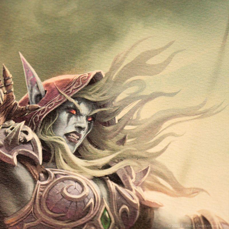 WORLD OF WARCRAFT - Sylvanas vs Anduin - Art Print - Limited Edition - 3