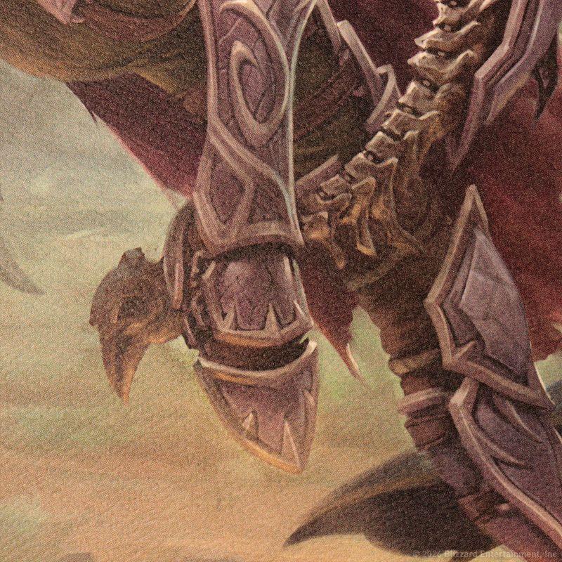 WORLD OF WARCRAFT - Sylvanas vs Anduin - Art Print - Limited Edition - 4