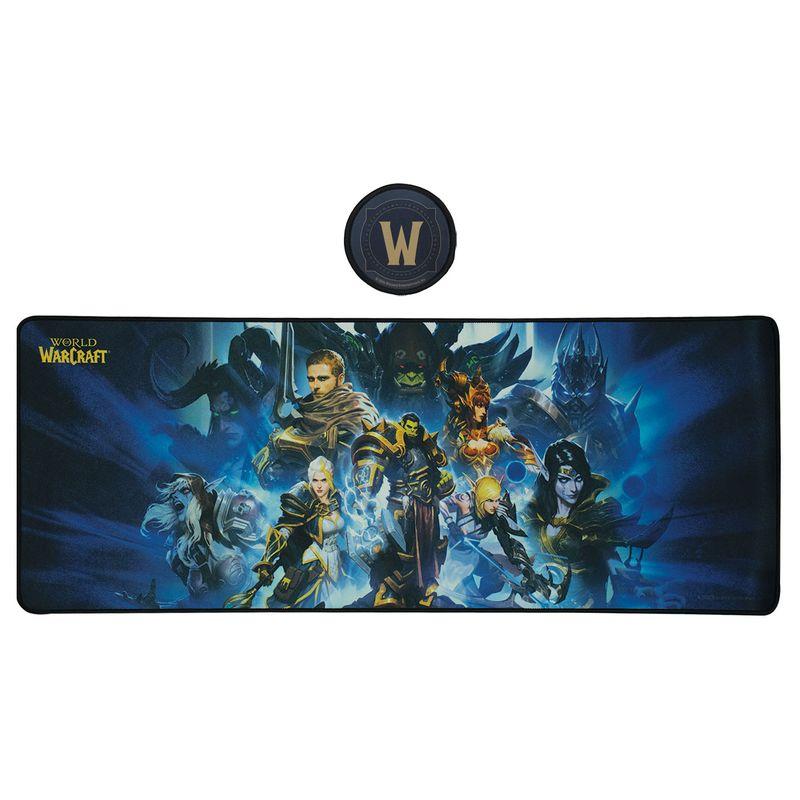 WORLD OF WARCRAFT - Tapis de Bureau XL + 1 Sous-Verre - 2