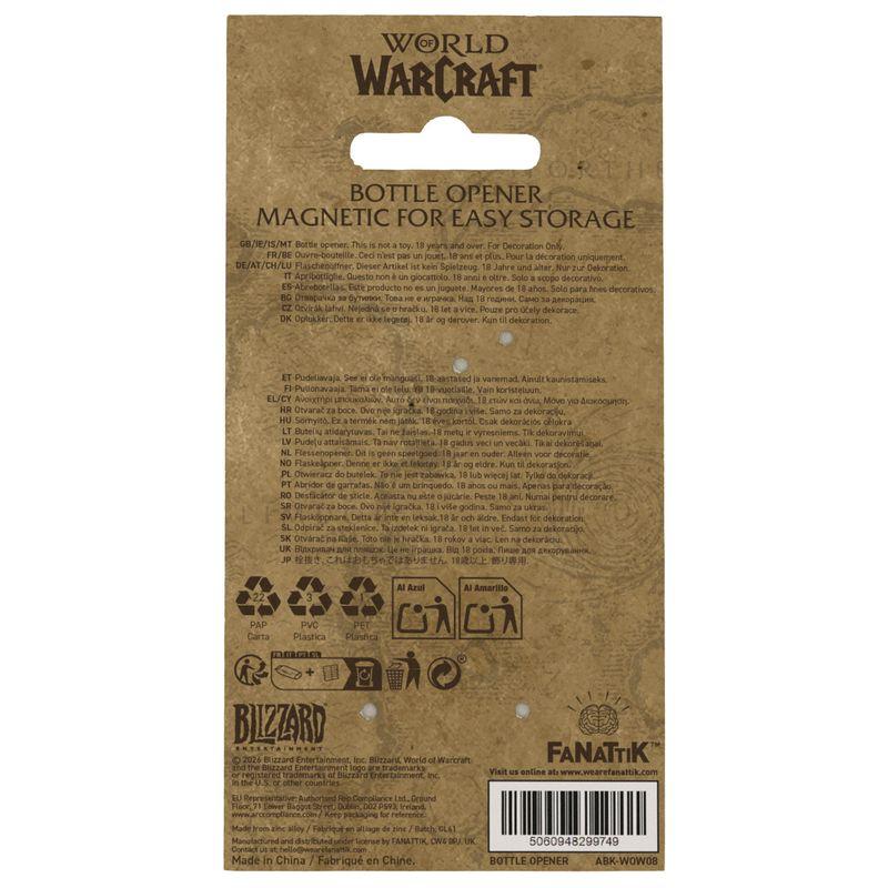 WORLD OF WARCRAFT - Icon of Blood - Limited Edition Bottle Opener - 4