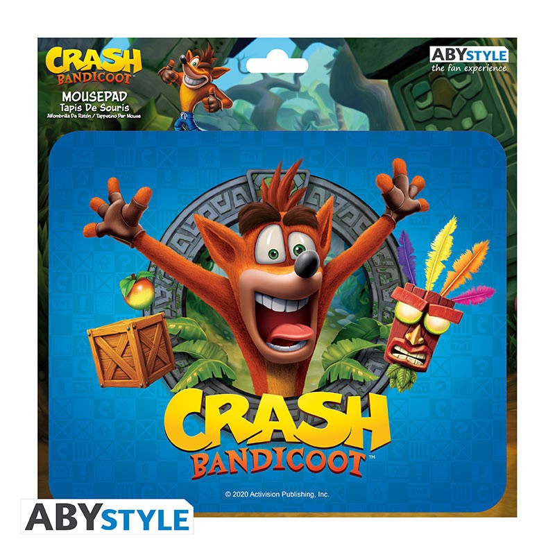 CRASH BANDICOOT - Mouse Pad '23.5x19.5cm'_IMAGE_1