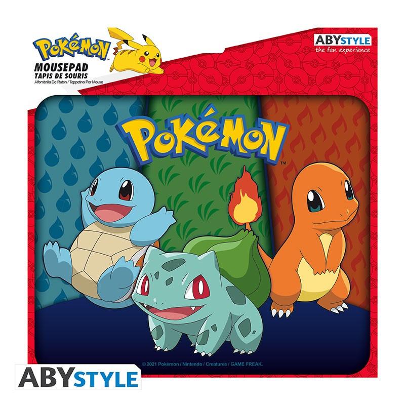 POKEMON - Starters Kanto - Tapis de souris 23.5X19.5cm - 2