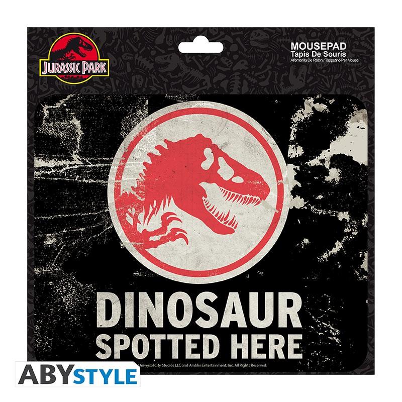 JURASSIC WORLD - Attention Dinosaure - Tapis de souris 23.5X19.5cm - 2