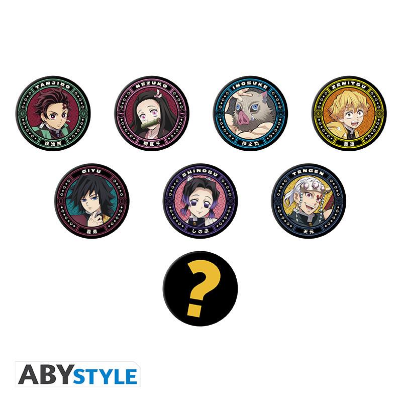 DEMON SLAYER - Sachet Surprise - Badge 50mm (Display 26) - 2