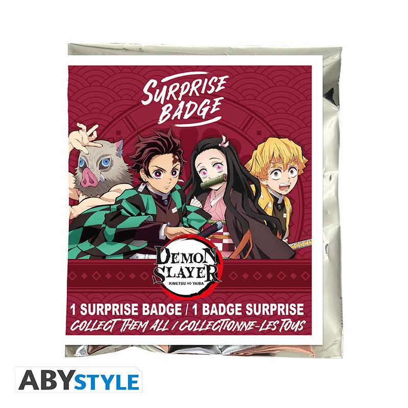 DEMON SLAYER - Sachet Surprise - Badge 50mm (Display 26) - 3