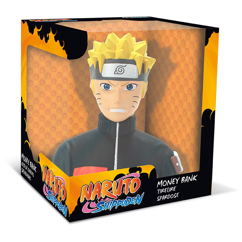 NARUTO SHIPPUDEN Bust Bank Naruto Piggy bank