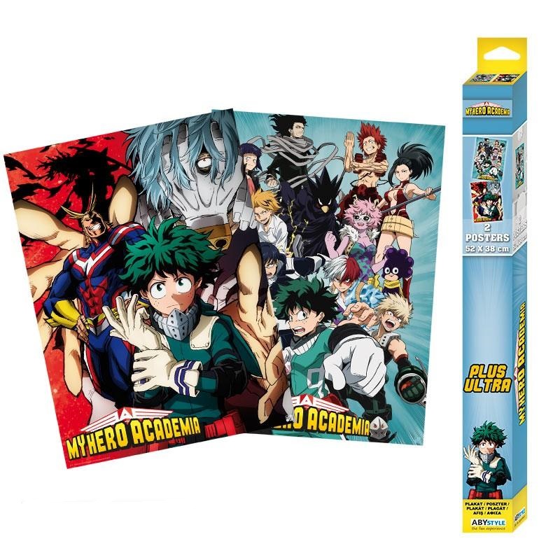 MY HERO ACADEMIA - Artworks - Set 2 posters '52x38'_IMAGE_1