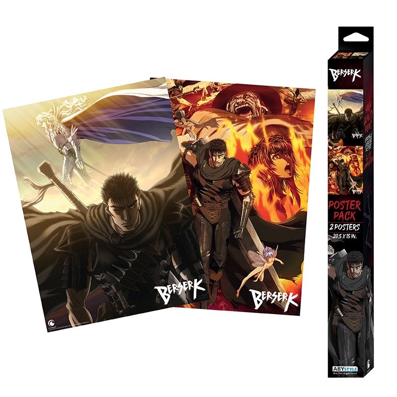 BERSERK - Set 2 posters '52x38'_IMAGE_1