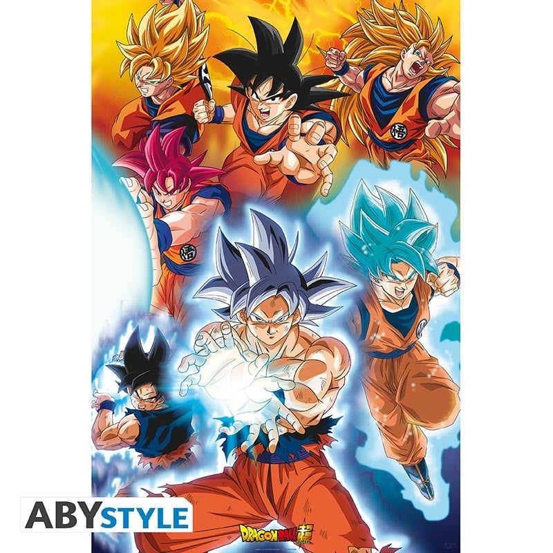 DRAGON BALL SUPER - Transformations - Poster 91x61cm_IMAGE_1