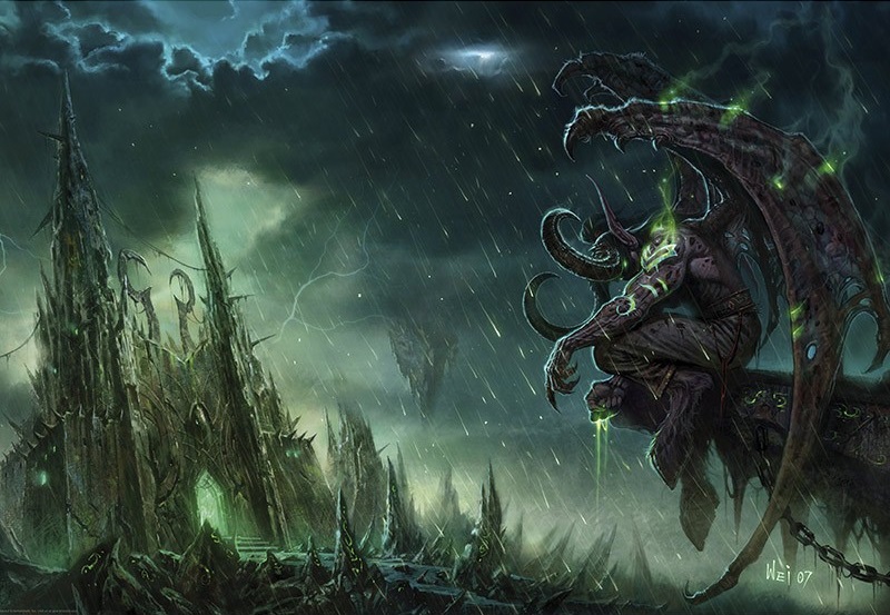 WORLD OF WARCRAFT - Illidan - Poster 91x61cm_IMAGE_1