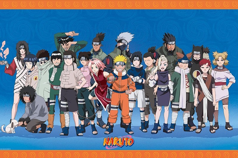 NARUTO - Konoha Ninjas - Poster 91x61cm_IMAGE_1