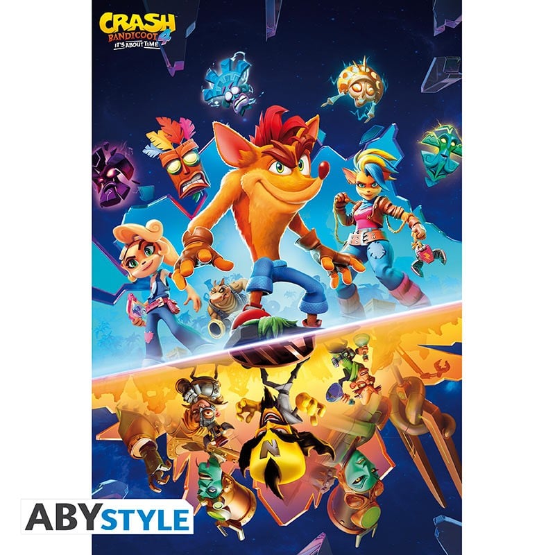 CRASH BANDICOOT - It's About Time - Poster 91x61cm_IMAGE_1