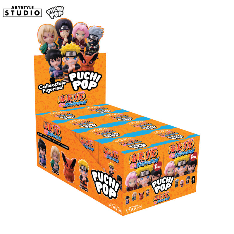 NARUTO SHIPPUDEN - Figurine Puchipop Wave 1 (8 Figurine) 5.5cm