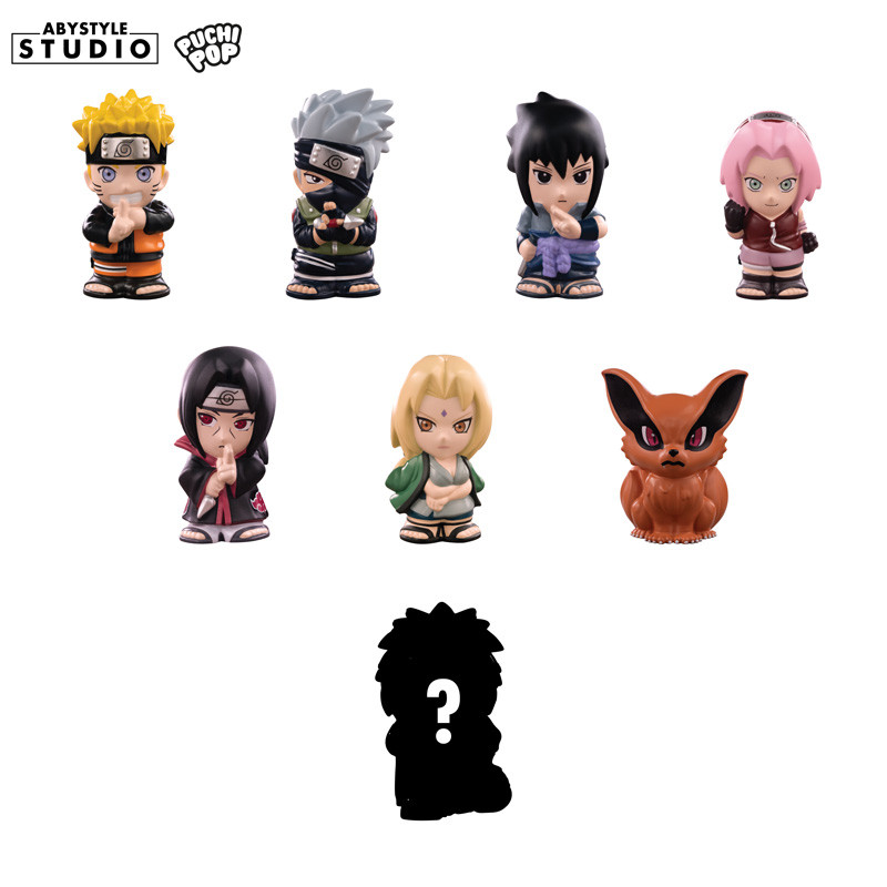 NARUTO SHIPPUDEN - Figurine Puchipop Wave 1 (8 Figurine) 5.5cm