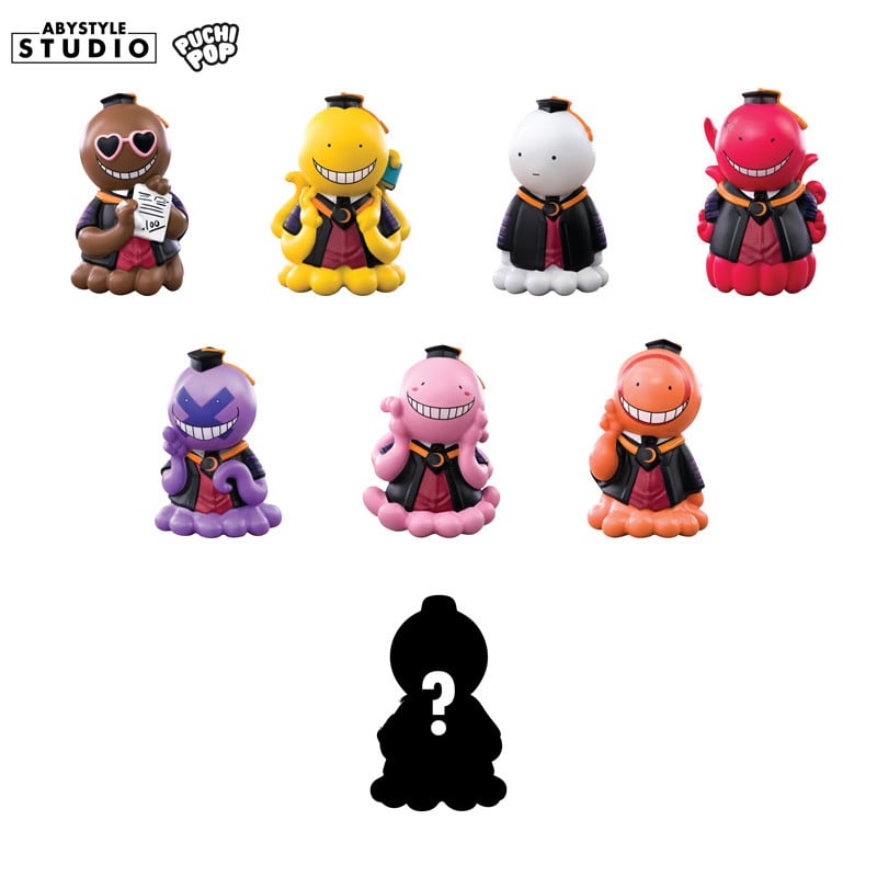 ASSASSINATION CLASSROOM - Figurine Puchipop Wave 1 (8 Figurine) 5.5cm