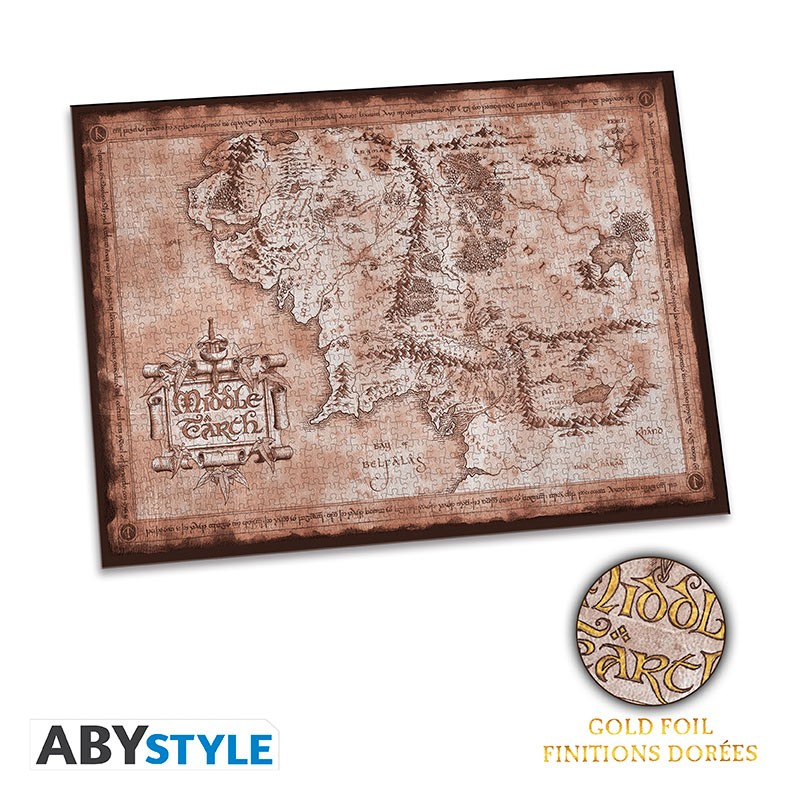 LORD OF THE RINGS - Jigsaw Puzzle 1000 pieces - Middle Earth_IMAGE_2
