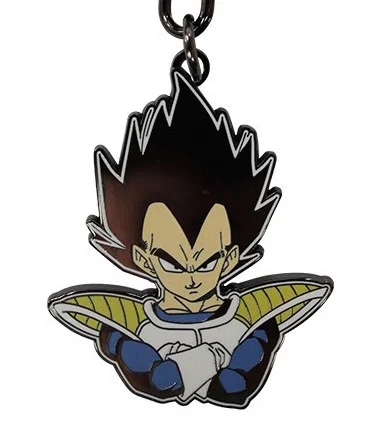 DRAGON BALL Metal Keychain DBZ/VEGETA