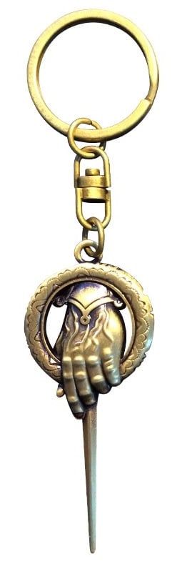 GAME OF THRONES - Keychain Metal 3D - Hand of King_IMAGE_1
