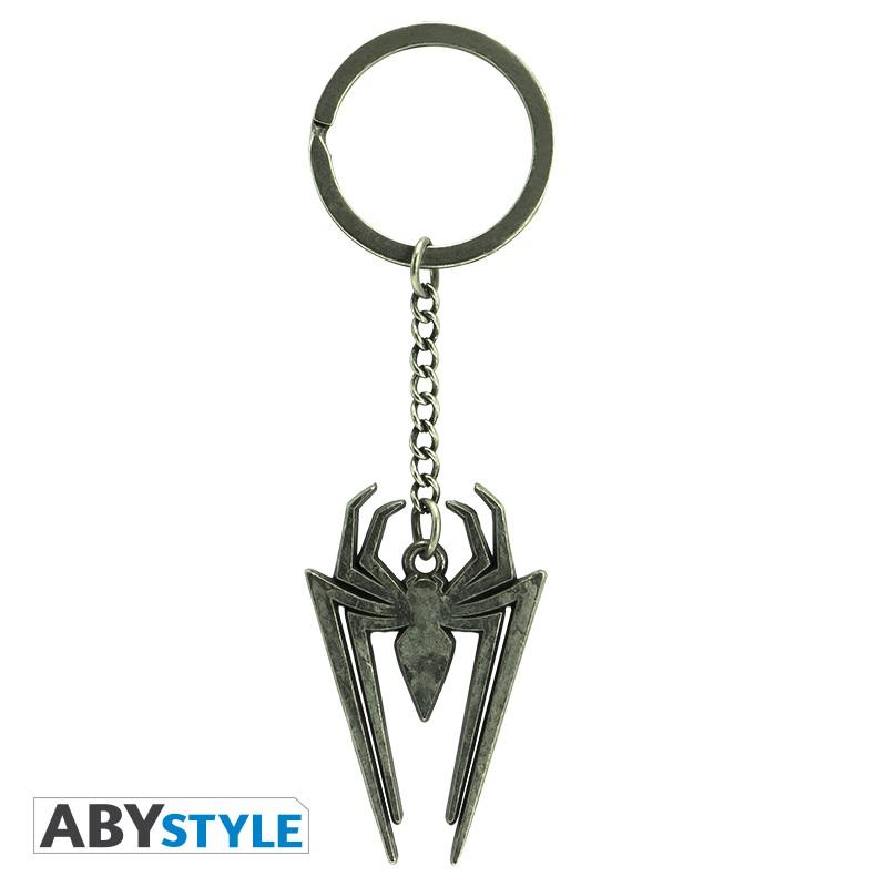 MARVEL Keychain Metal 3D Spider-Man Emblem