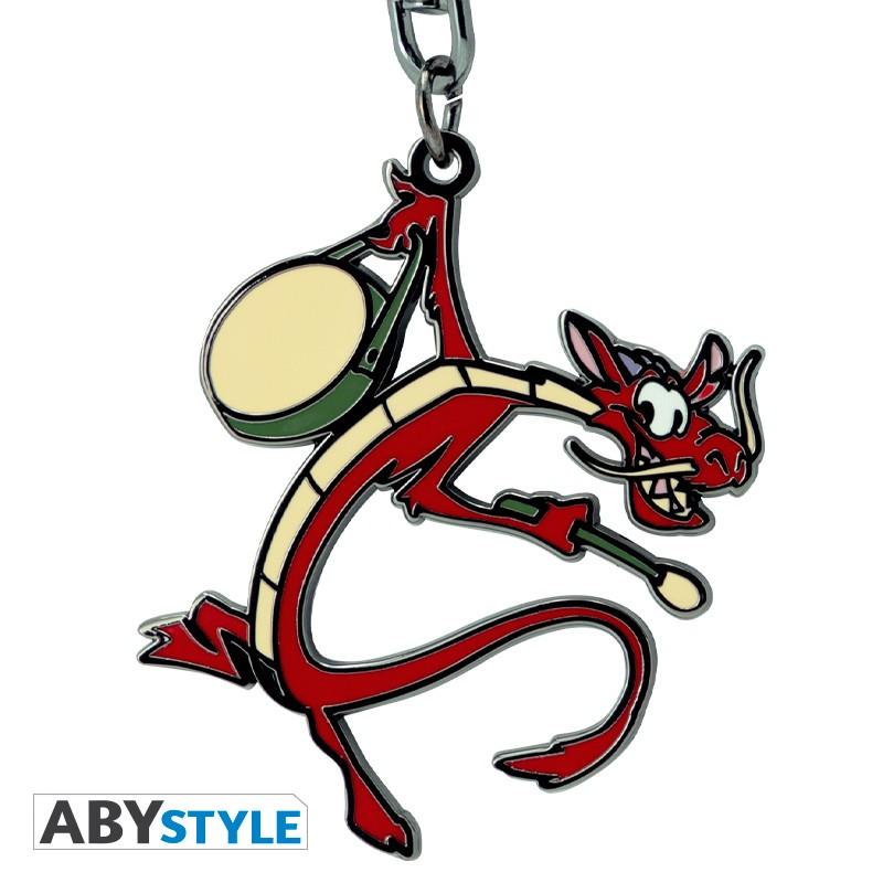 DISNEY - Keychain Metal - Mulan/Mushu - 3