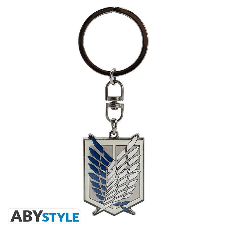 ATTACK ON TITAN - Metal Keychain - Survey Corps - 3