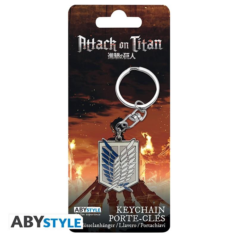 ATTACK ON TITAN - Metal Keychain - Survey Corps - 5