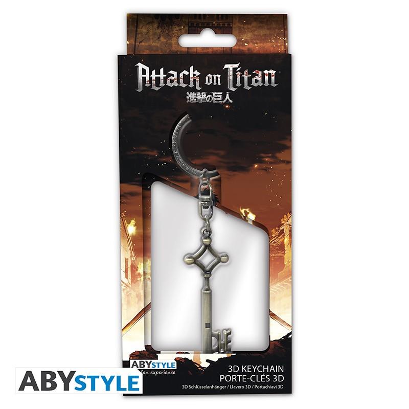 ATTACK ON TITAN - Eren's Key - 3D Keychain - 4