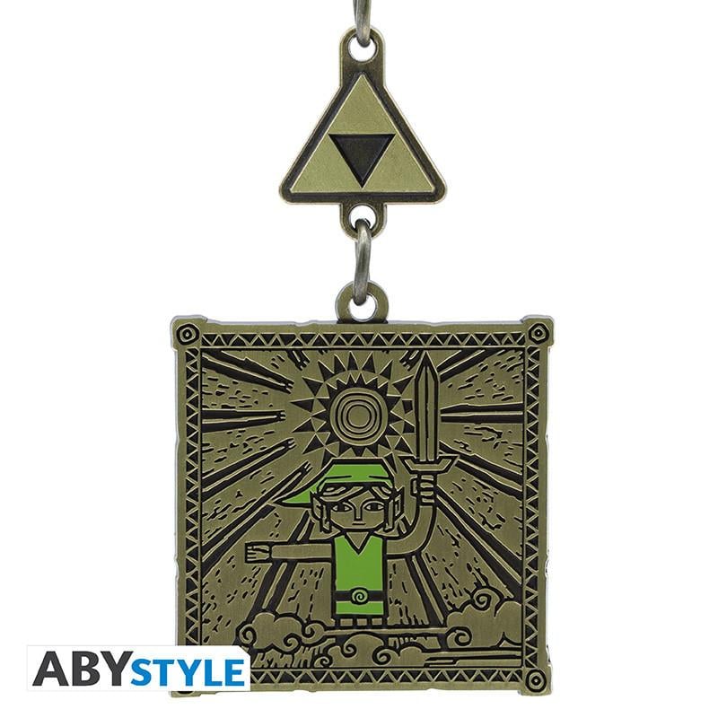 THE LEGEND OF ZELDA - Porte-Cles - Link & Triforce - 2
