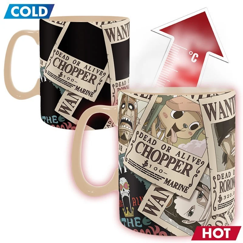 ONE PIECE - Mug Heat Change 460 ml - Wanted_IMAGE_1