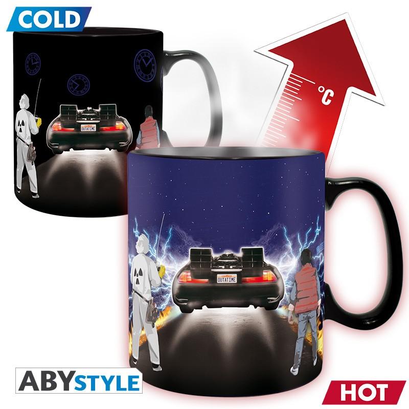 RETOUR VERS LE FUTUR - Time Machine - Mug thermoréactif 460ml - 2