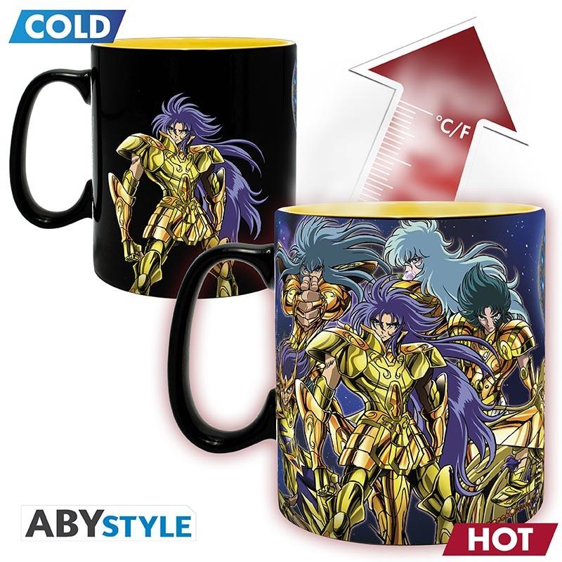 SAINT SEIYA - Chevaliers d'or - Mug thermoréactif 460ml - 2