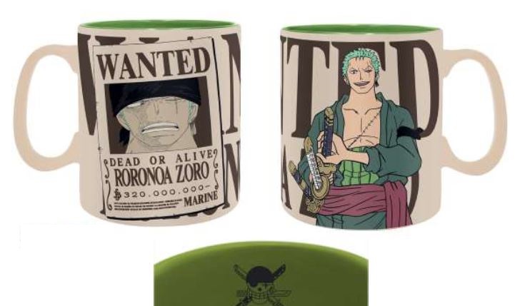 ONE PIECE - Zoro & Wanted - Mug 460ml_IMAGE_1