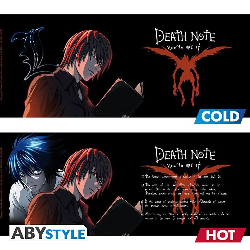 DEATH NOTE - Kira & Ryuk - Mug thermoréactif 460ml - 3