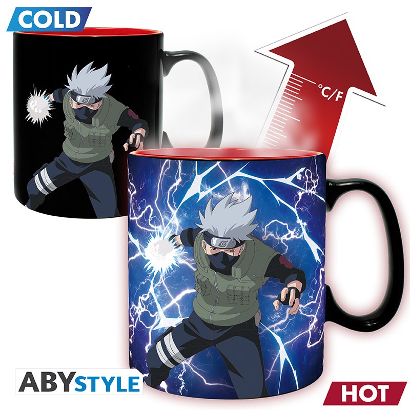 NARUTO SHIPPUDEN - Kakashi / Itachi - Mug Heat Change 460ml_IMAGE_1