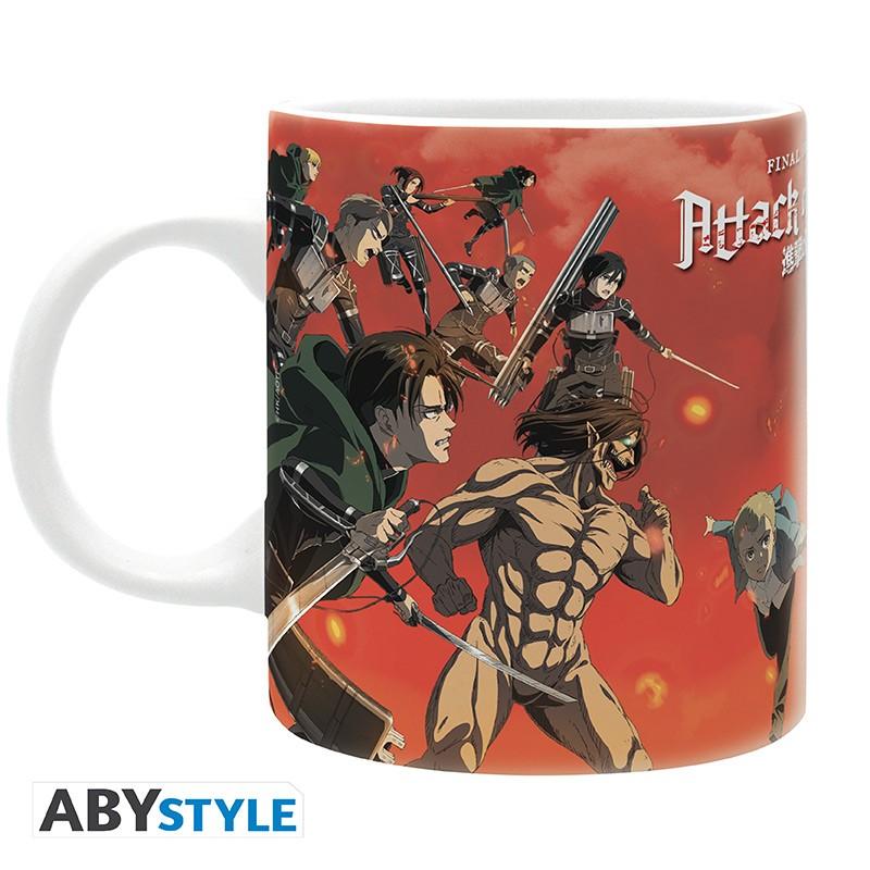 L'ATTAQUE DES TITANS - Scène de bataille - Mug 320 ml - 2
