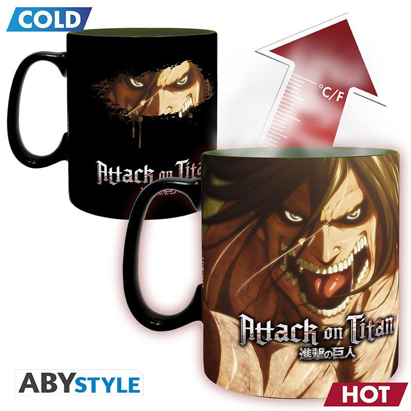 ATTACK ON TITAN - Season 3 - Mug Heat Change 460ml - 2
