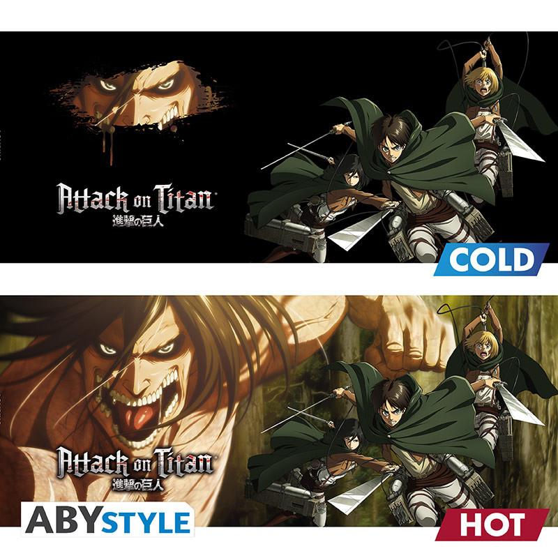 ATTACK ON TITAN - Season 3 - Mug Heat Change 460ml - 3