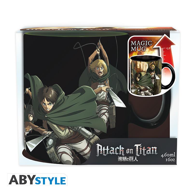 ATTACK ON TITAN - Season 3 - Mug Heat Change 460ml - 4