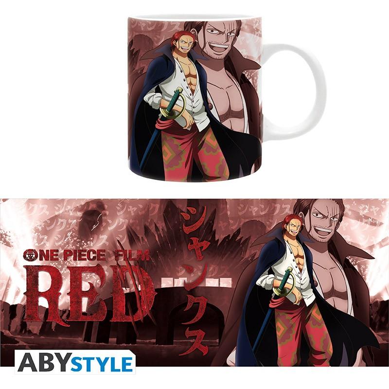 One Piece Red Shanks Mug 3 Ml Shopforgeek Com Tasse Abystyle One Piece