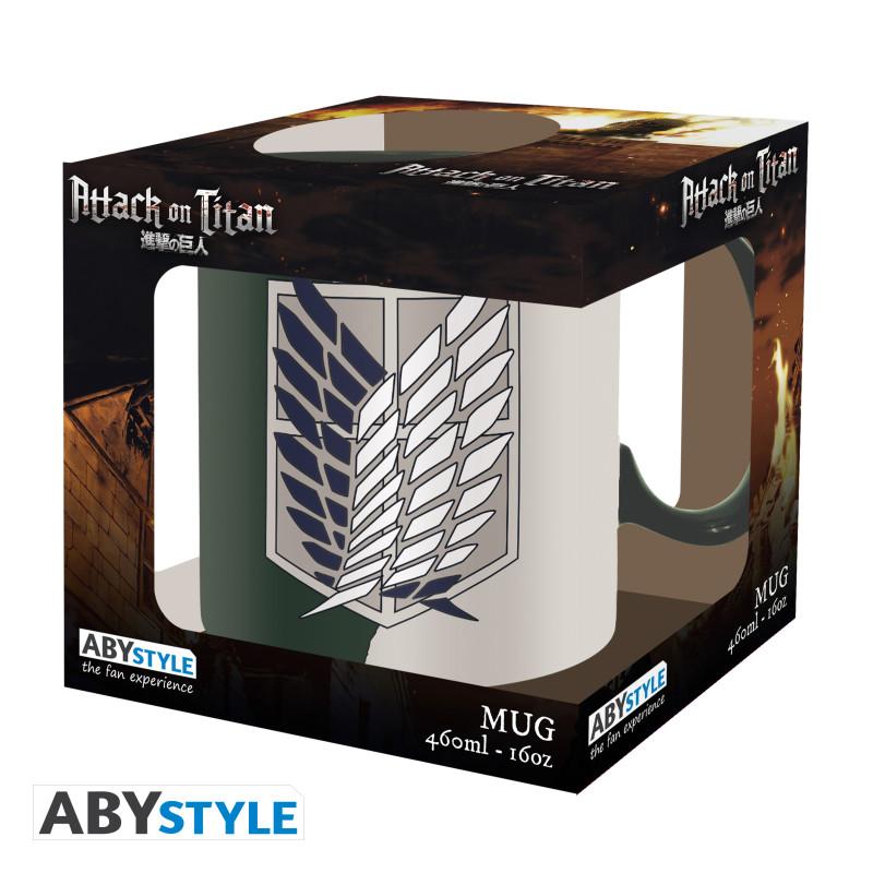 ATTACK ON TITAN - Emblem - Mug 460ml - 5