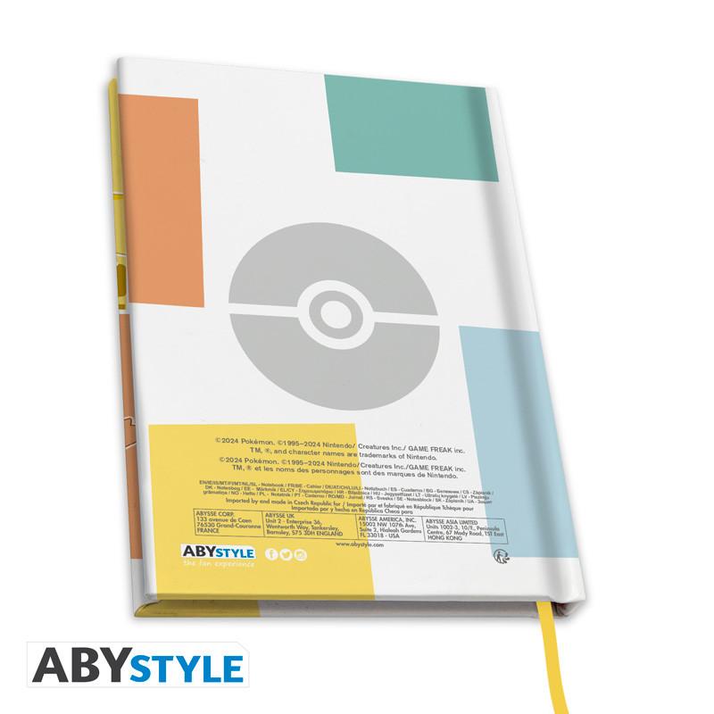 POKEMON - Kanto Starters - Cahier A5 - 2